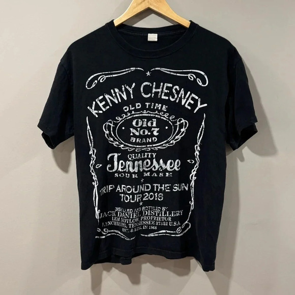 Kenny Chesney “Rip around the Sun 2018’ Tour Concert Band T-Shirt - Picture 1 of 6
